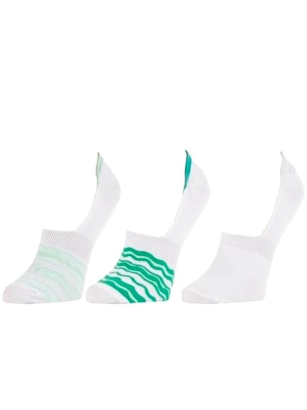 NWT Columbia PFG Women’s 3 Pk Water Stripe Liner Socks